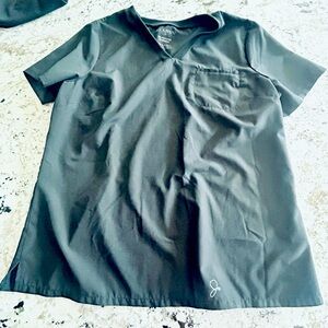 Jaanuu Black Short Sleeve Tee Classic Crew Neck